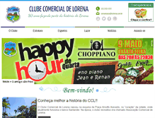 Tablet Screenshot of cclorena.com.br